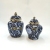 Light Luxury Modern Creative Blue and White Porcelain Craft Vase Ceramic Decoration Ceramic Crafts Factory Hot Sale