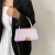 2021 Spring New Trendy Underarm Bag Chain Shoulder Small Bag Women's Bag Simple French Stick Small Square Bag Women's