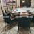 Star Hotel Solid Wood Dining Chair Hotel Box New Chinese Style Chair Chinese Solid Wood Electric Dining Table and Chair