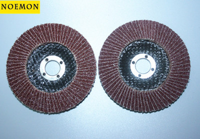 Factory Direct Supply 4-Inch Brown Fused Alumina Red Sand Net Cover Louvre Blade Polishing Wheel 100mm * 16 Louver Wheel