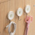 New Factory Wholesale Creative Clothes Hook Plastic Hook Nordic Simple Sticky Hook Strong behind the Door Kitchen Sticky Hook