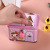 Korean Cartoon Cute House Piggy Bank with Lock Tinplate Private Treasure Box Children's Toy Storage Box