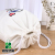 Blank Canvas Backpack Pulling Rope Drawstring Bag Customized Logo Student Storage Bag Clothing Shoes Dustproof Bag