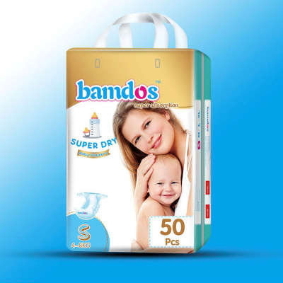 Baby Ultra Thin and Dry Breathable Strong Absorbent Baby Diapers Full Core Large Package Supply Domestic/Foreign Wholesale