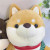 Factory Direct Sales Cartoon Cute Shiba Inu Plush Toy Pillow Doll Doll Husky Doll Sample Customization