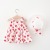 Foreign Trade 2021 Summer New Baby Girl's Children Dress Korean Style Girl's Strap Skirt Strawberry Printed Dress with Straw Hat