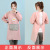 Household Long Sleeve Apron Erasable Hand Waterproof Oil-Proof Coverall Women's Fashion Kitchen Cooking Apron Adult Work Clothes Men