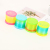 Rainbow Spring Elastic Pull Ring Ring Children Adult Magic Show Colorful Jenga Gifts Nostalgic Toys