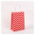 Wholesale Kraft Paper Gift Bag Wave Pattern Series Gift Bag Hand Tote Bags Gift Packing Bag