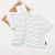 2021 Korean Spring and Summer New Striped Children's T-shirt Short Sleeve Fashion Brand Girls' Top Bottoming Shirt Children's Clothing Wholesale