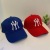 Korean Style Peaked Baseball Cap Hat Female Spring and Summer My Embroidered Baseball Cap Men and Women Fashion