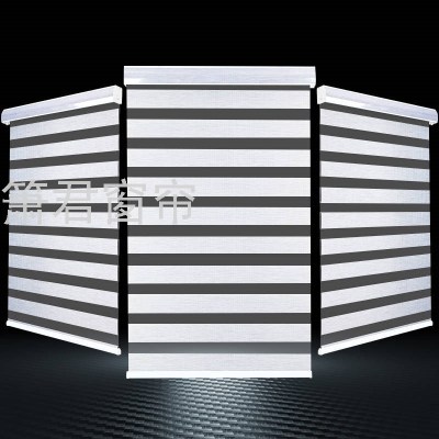 Shutter Curtain Shading Hand Pull Curtain Louver Curtain Shutter Bedroom Living Room Office 2021 New