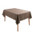 Factory Direct Sales Cross-Border Linen-like Spike Lace Rectangular Household Table Cloth Coffee Table Cloth