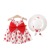 Foreign Trade 2021 Summer New Baby Girl's Children Dress Korean Style Girl's Strap Skirt Strawberry Printed Dress with Straw Hat