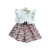 Girls' Suit 2021 New Children's Summer Clothing Summer Fashionable Casual Shorts Little Girl Two Piece Suit