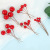 10mm Pinecone Decoration Small Cherry Fruit Simulation Supplies Accessories Shooting Props Wedding Home Furnishing Lunar New Year Flower Decoration