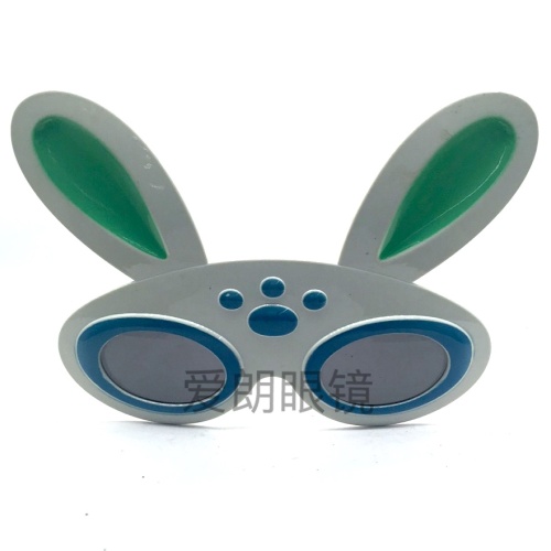 Easter Bunny Mickey with Glasses Same Mask Party Ball Funny Dress up Chicken Props Birthday Glasses