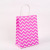 Wholesale Kraft Paper Gift Bag Wave Pattern Series Gift Bag Hand Tote Bags Gift Packing Bag