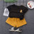 Baby Suit 2021 New Summer Boys Girls Summer Clothes Children's Clothing Summer Western Style Fashion Boy Two-Piece Suit