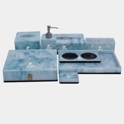 Hotel Homestay Acrylic Guest Room Decoration Consumable Box Remote Control Tissue Box Tray Customization