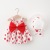 Foreign Trade 2021 Summer New Baby Girl's Children Dress Korean Style Girl's Strap Skirt Strawberry Printed Dress with Straw Hat