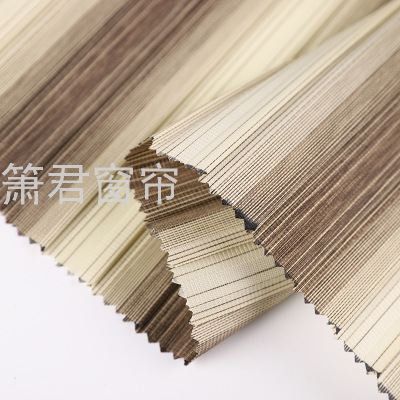 Soft Gauze Curtain Office Roller Blind Full Shading Linen Double-Layer Curtain Blinds Engineering Customization