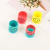 New Rainbow Spring Magic Plastic Lap Coil Spring Coil Toy Luminous Elastic Pull Ring Adults and Children Game