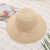 Summer Hat Women's Foldable Trendy Sun Protection Sun Hat Lace Butterfly Rope UV Protection Beach Big Brim Straw Hat