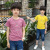 Children's Clothing Boys' Suit 2020 Summer New Korean Style Children and Teens Short Sleeve Letters Denim Two-Piece Suit One Piece Dropshipping