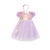 Girls' Dress 2021 Summer Dress New Purple Princess Dress Baby Sequin Formal Dress Pettiskirt Children's Gauze Dress