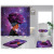 E-Commerce Hot Sale Bathroom Shower Curtain Non-Slip Mat Four-Piece Set Graphic Customization African Girl Shower Curtain Cloth