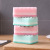 Home Kitchen Rag Brush Pot Spong Mop Scouring Pad Not Easy to Stick Oil Color Decontamination Cleaning Dishcloth 4 Pieces