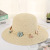 Hat Women's Summer Straw Hat Vacation Travel Bucket Hat Outdoor Beach Sun Hat Seaside Sunshade Straw Hat Wholesale