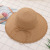 Summer Hat Women's Foldable Trendy Sun Protection Sun Hat Lace Butterfly Rope UV Protection Beach Big Brim Straw Hat