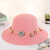 Hat Women's Summer Straw Hat Vacation Travel Bucket Hat Outdoor Beach Sun Hat Seaside Sunshade Straw Hat Wholesale