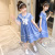 Girls' Dress Summer 2021 New Medium and Large Children's Fashion Korean Style Summer Dress Children's Fashionable Long Western Style