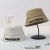 2021 New Trendy Fisherman Hat Women 'S Horizontal Bar Letter Ins Japanese Fashion Casual All-Matching Basin Hat