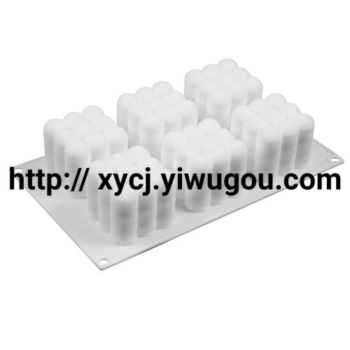 New Cross-Border Silicone 6-Piece Rubik‘s Cube Cake Mold Magic Cube Silicone Mousse Mold