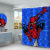 Graphic Customization Landscape Forest Beach Digital Printing Waterproof Shower Curtain Floor Mat Toilet Cover U-Shaped 