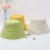 2021 Summer New Sweat-Absorbent Cotton Bucket Hat Korean Style Casual and Comfortable Sun-Proof Basin Hat Sun Protection Sun Hat Cap