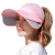 Sun Protection Hat Women's Summer Sun Protection UV Cover Face Retractable Pull Board Air Top Travel Outdoor All-Matching Sun Hat