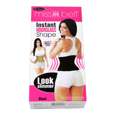 Spot Adjustable Belly Contracting and Body Slimming Belt Miss Belt Adjustable Waist Trimmer Belt