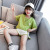 Girls' Suit 2021 New Summer Girls' Casual Flower Short-Sleeved T-shirt and Shorts Two-Piece Children's Suit