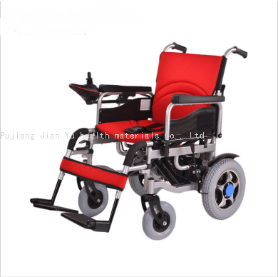 Elderly Disabled Wheelchair Electric Wheelchair Stainless Steel Wheelchair Lightweight Scooter Medical Supplies