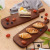 Ebony Tray Sapele Steak Board Solid Wood Cutting Board Pizza Plate Baby Food Plate