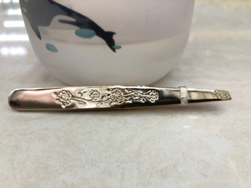 Electroplated Gold Stainless Steel Eyebrow Clip Eyebrow Clip Eyebrow Clip