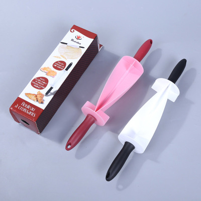 Cross-Border New Arrival Kitchen DIY Baking Tools Multifunctional Rolling Croissant Rolling Pin