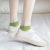 SocksSilk Stockings Women's Thin Short Breathable Non-Slip Socks Summer Spun Glass Crystal Socks Cotton Base Shallow Mouth Ins Trendy R