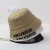 2021 New Trendy Fisherman Hat Women 'S Horizontal Bar Letter Ins Japanese Fashion Casual All-Matching Basin Hat