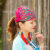 Ethnic Style Embroidered Hat Baotou Vintage Embroidery Headscarf Yunnan Ethnic Hat Lady One Piece Dropshipping Stall